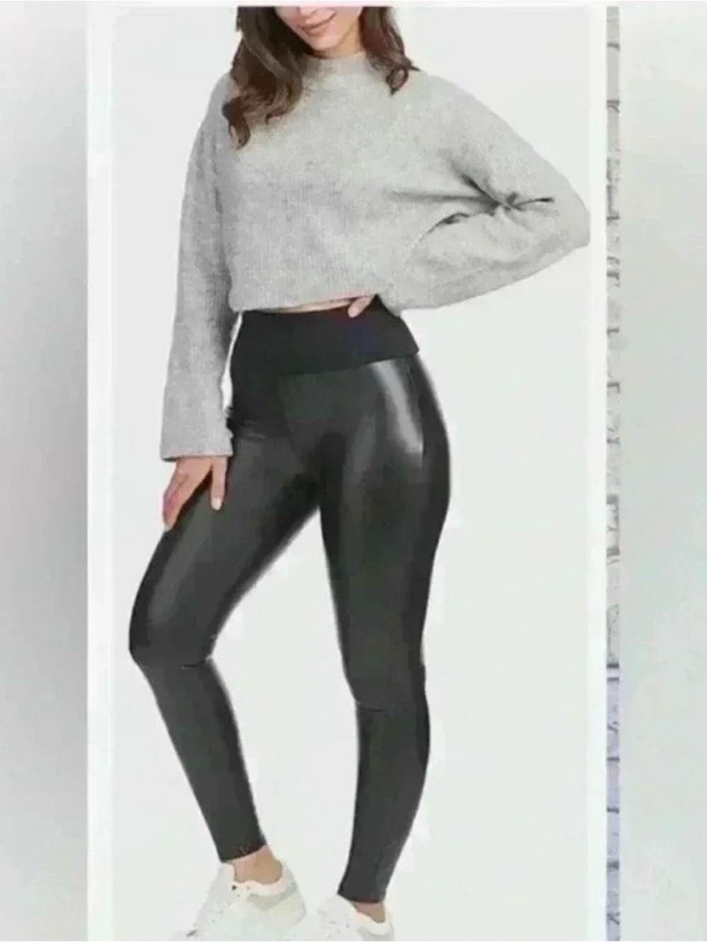 ASSETS by SPANX Women's All Over Faux Leather Leggings